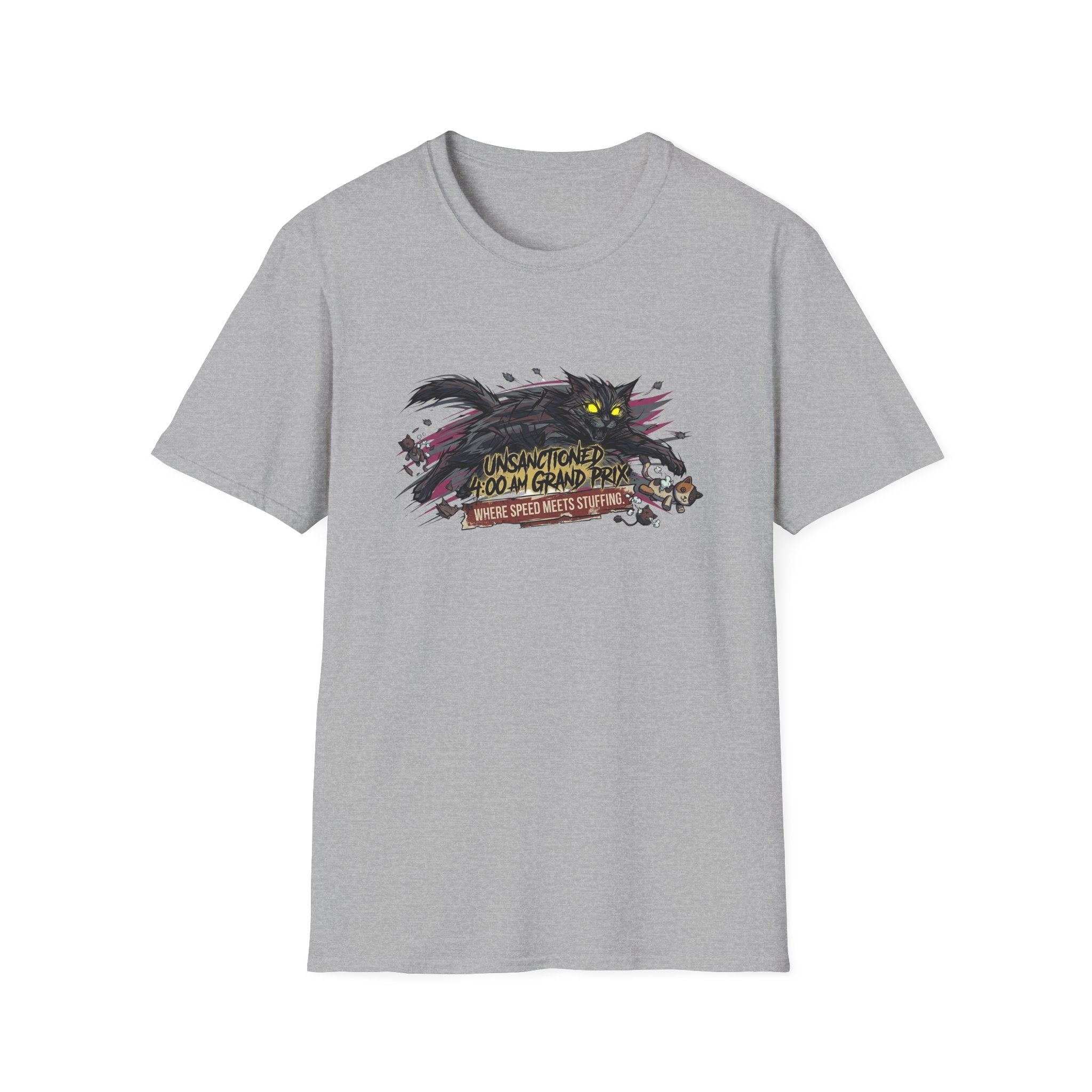 Unsanctioned 4 am Grand Prix Cat T-Shirt