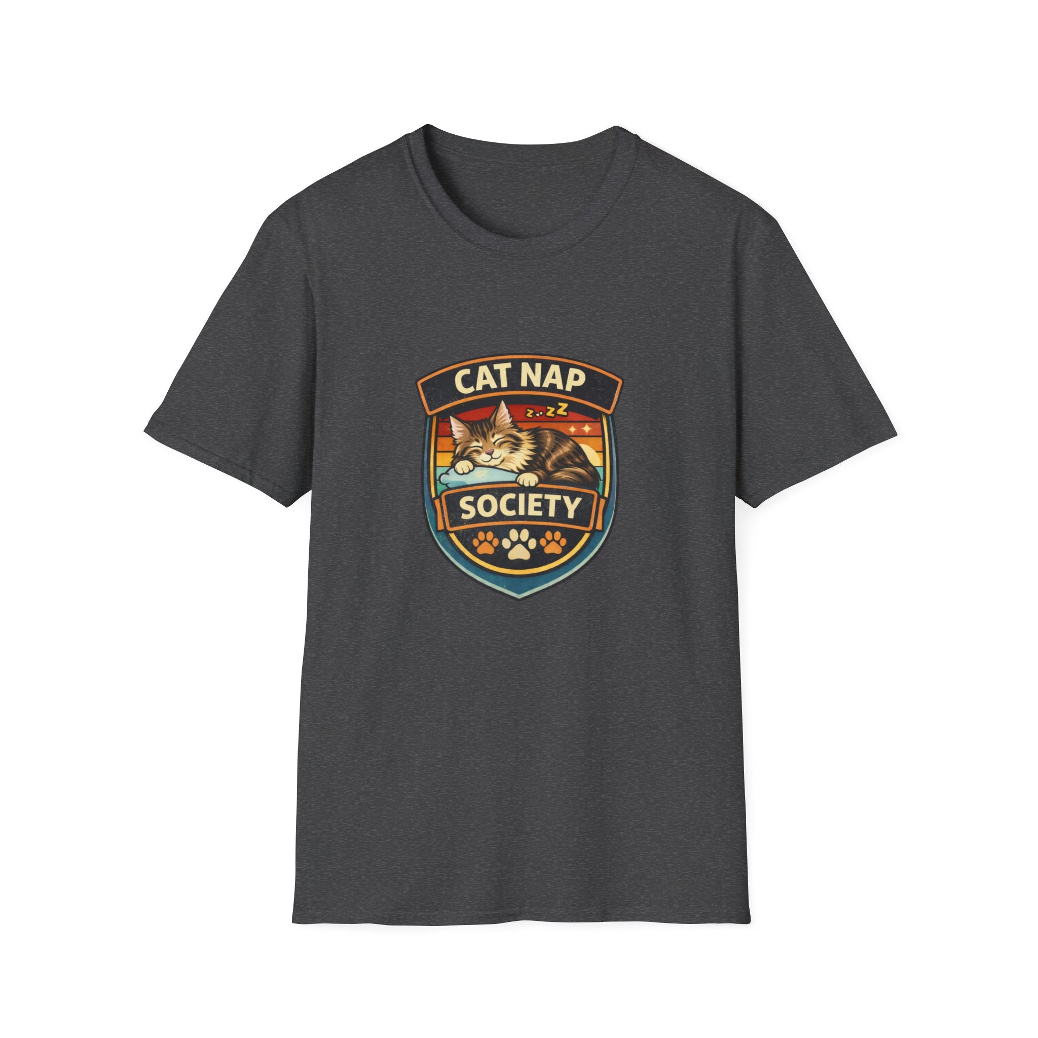 Cat Nap Society Maine Coon T-Shirt