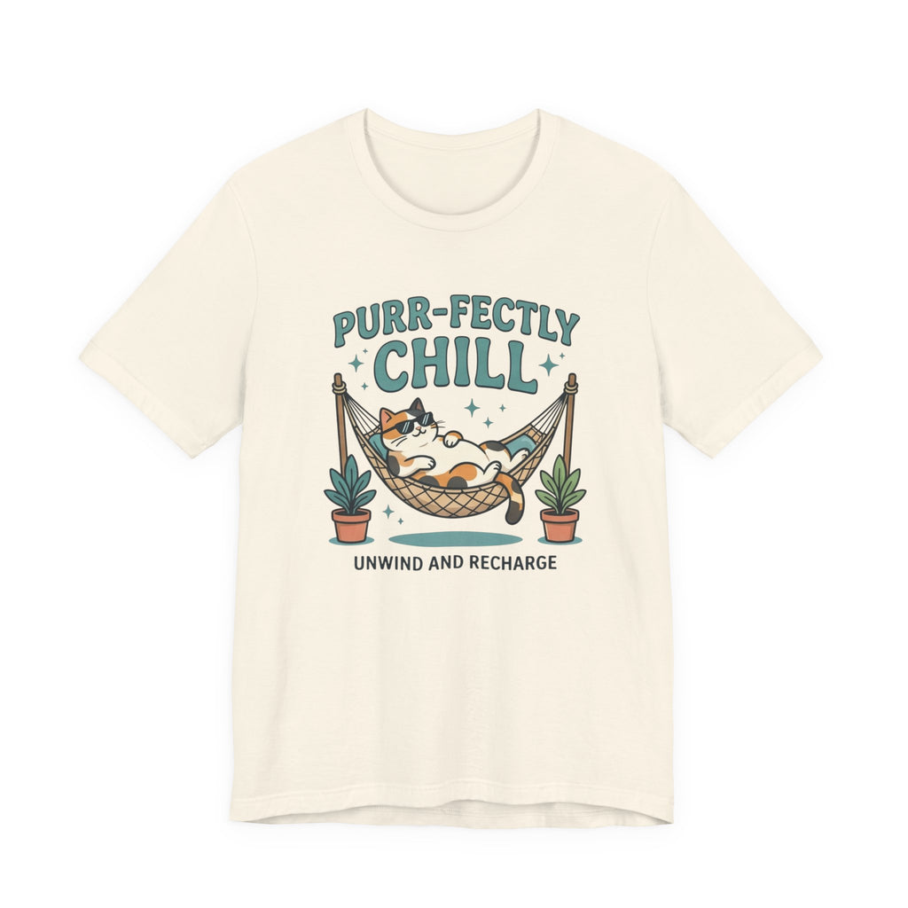 Purr-fectly Chill Cat T-Shirt