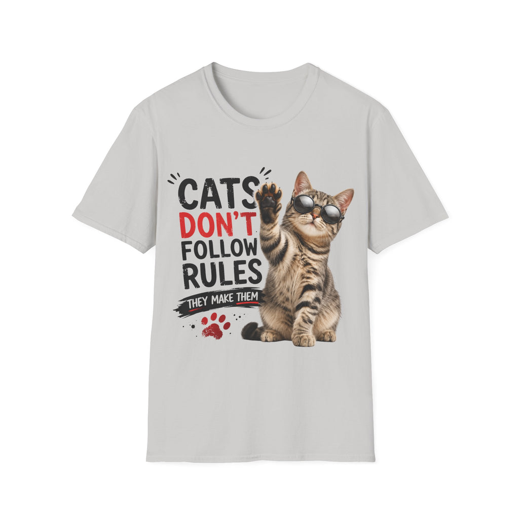 Cats Don't Follow Rules T-Shirt