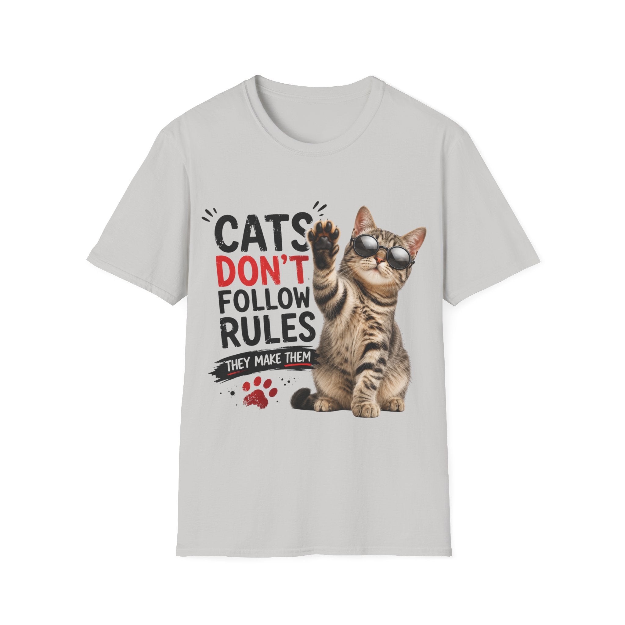 Cats Don't Follow Rules T-Shirt