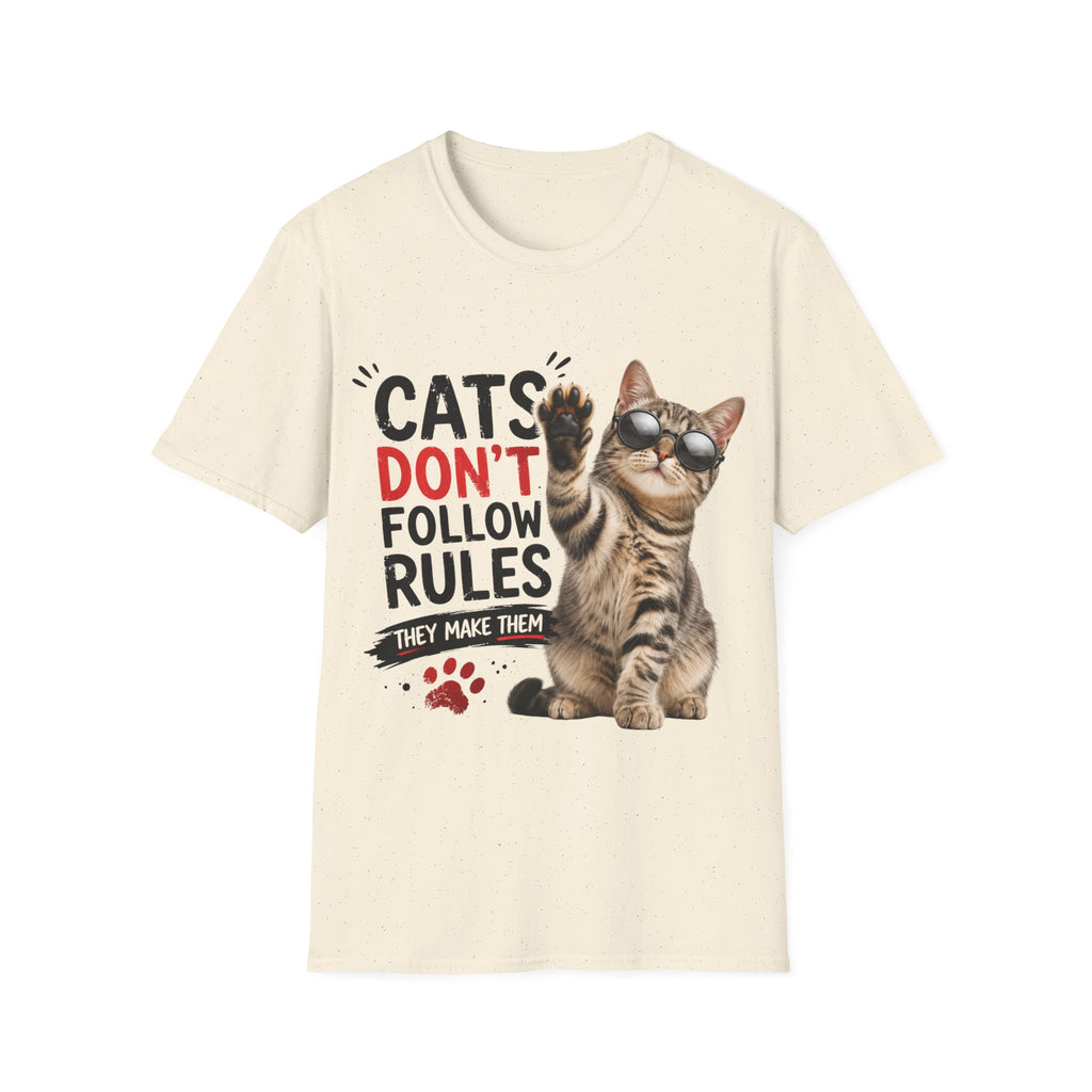 Cats Don't Follow Rules T-Shirt