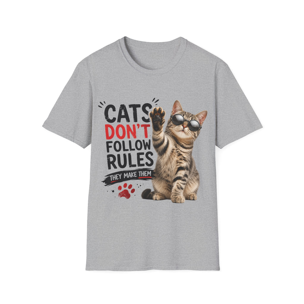 Cats Don't Follow Rules T-Shirt