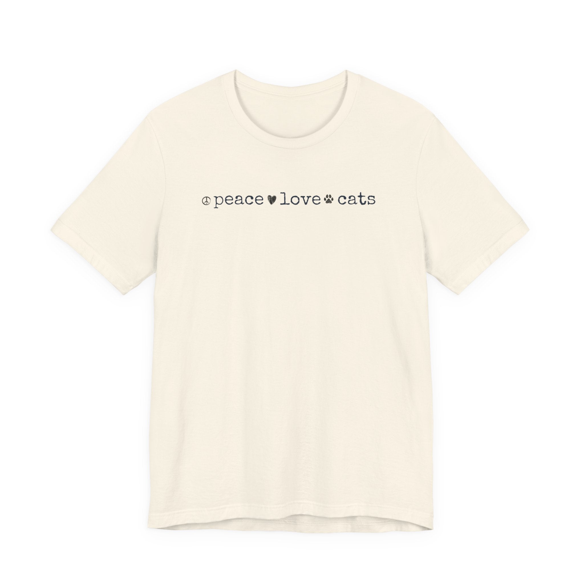 Peace Love Cats T-Shirt