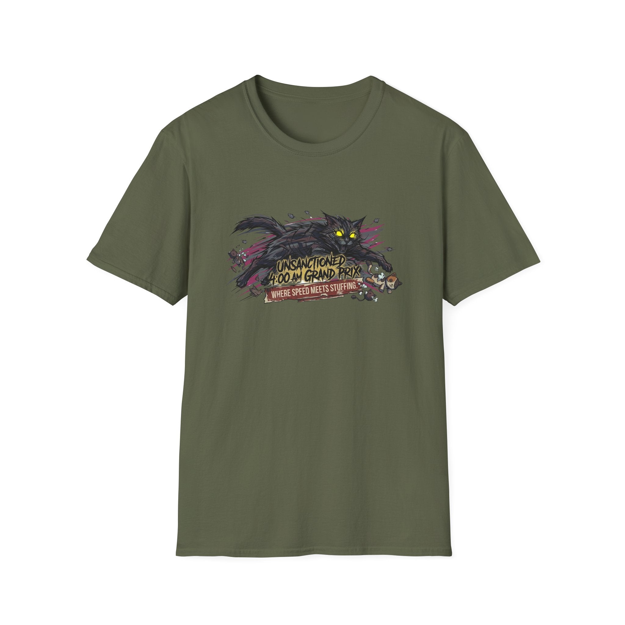 Unsanctioned 4 am Grand Prix Cat T-Shirt