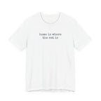 Home is Where the Cat Is (Text) T-Shirt