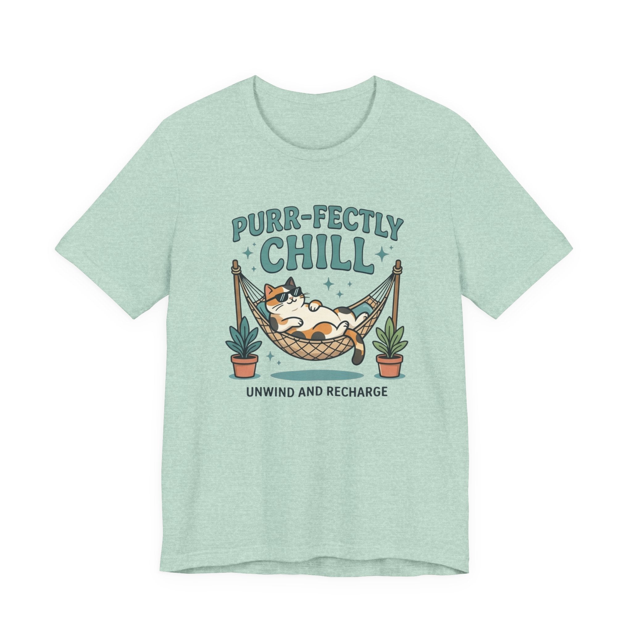 Purr-fectly Chill Cat T-Shirt