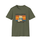 Cats & Coffee Social Club T-Shirt