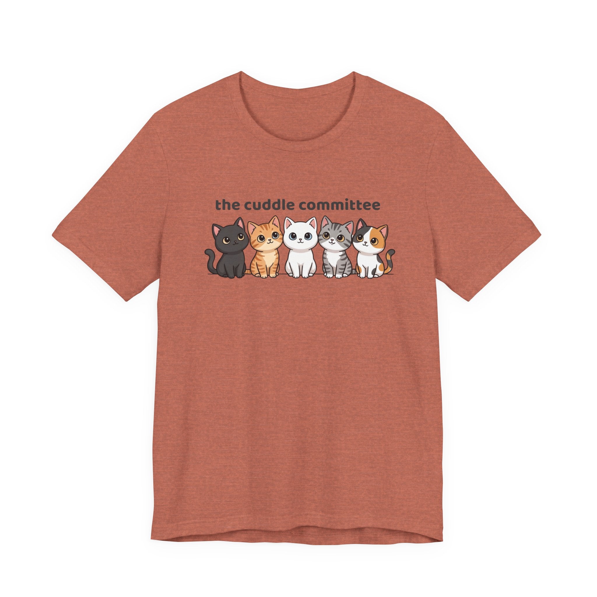 The Cuddle Committee Cat T-Shirt