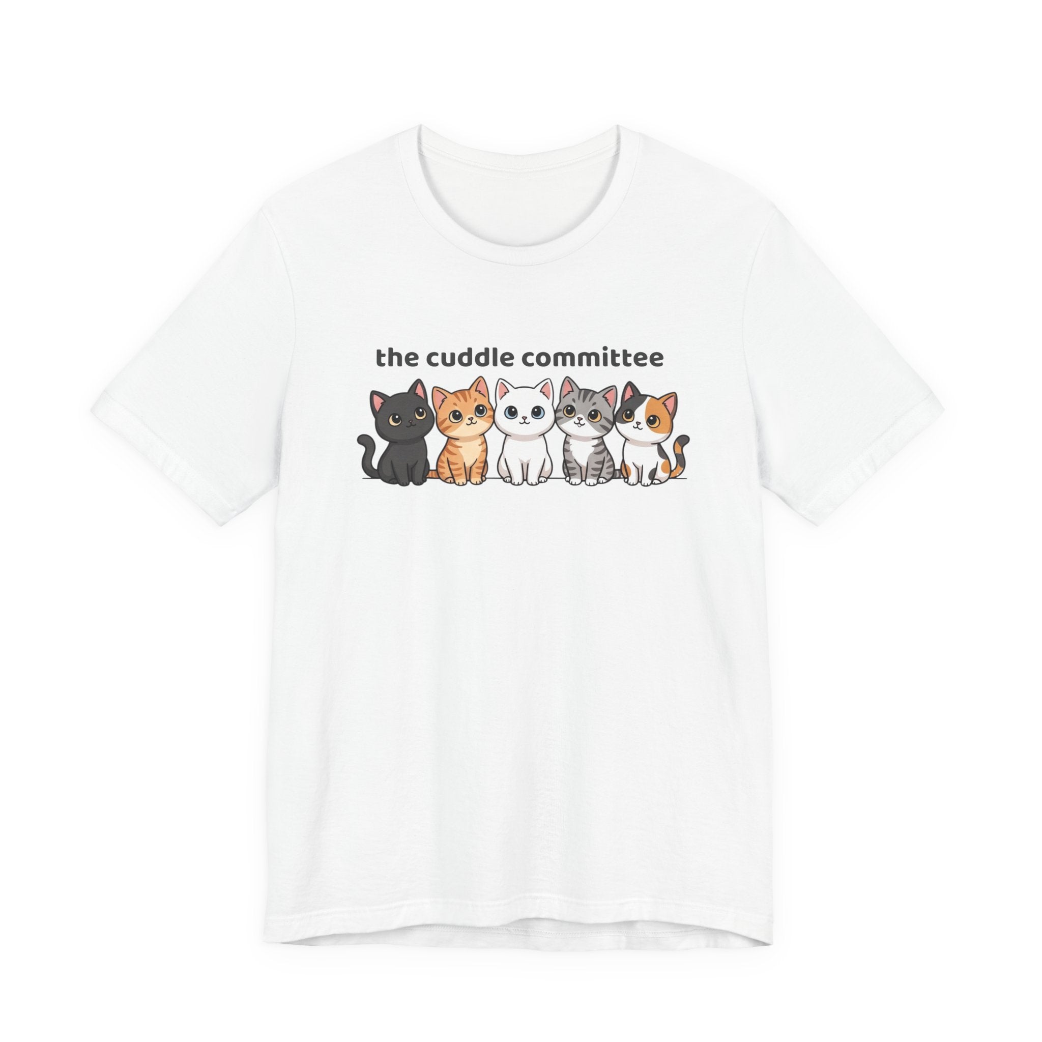 The Cuddle Committee Cat T-Shirt