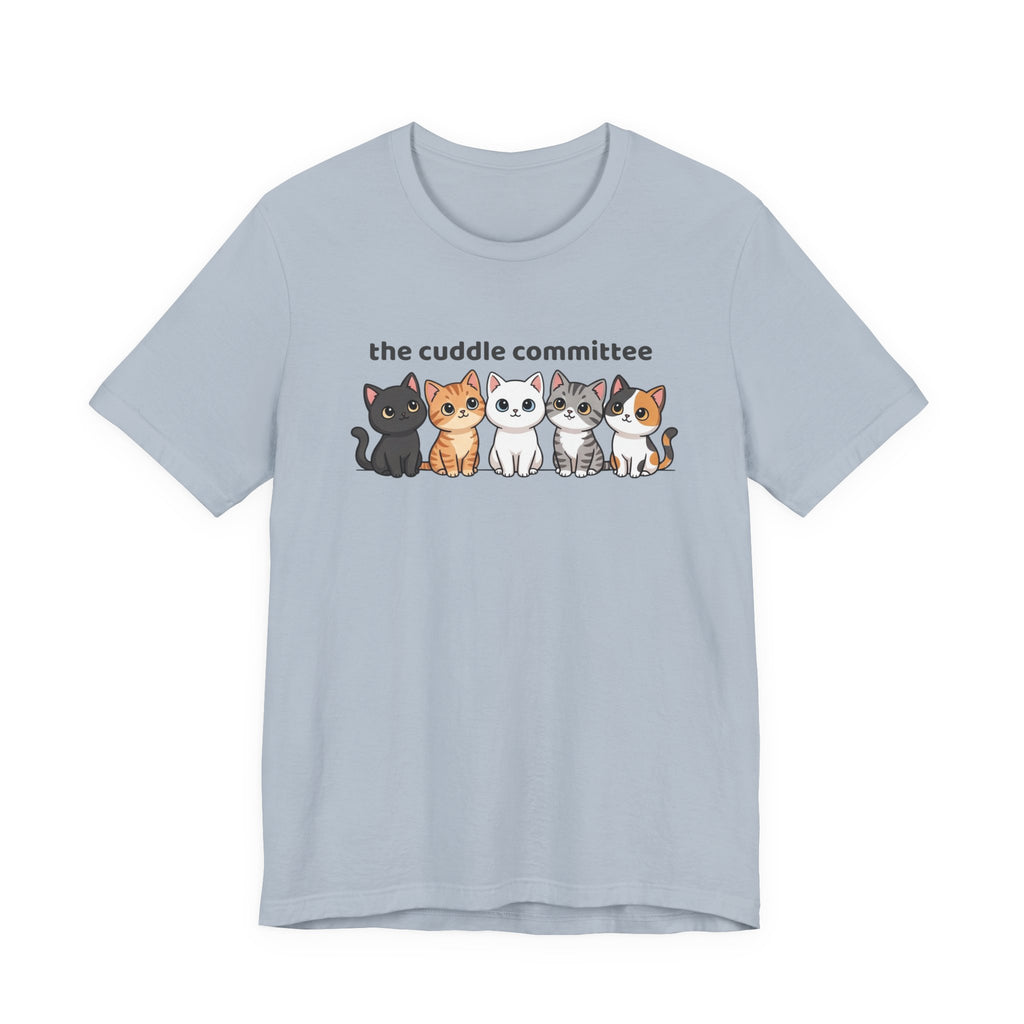 The Cuddle Committee Cat T-Shirt