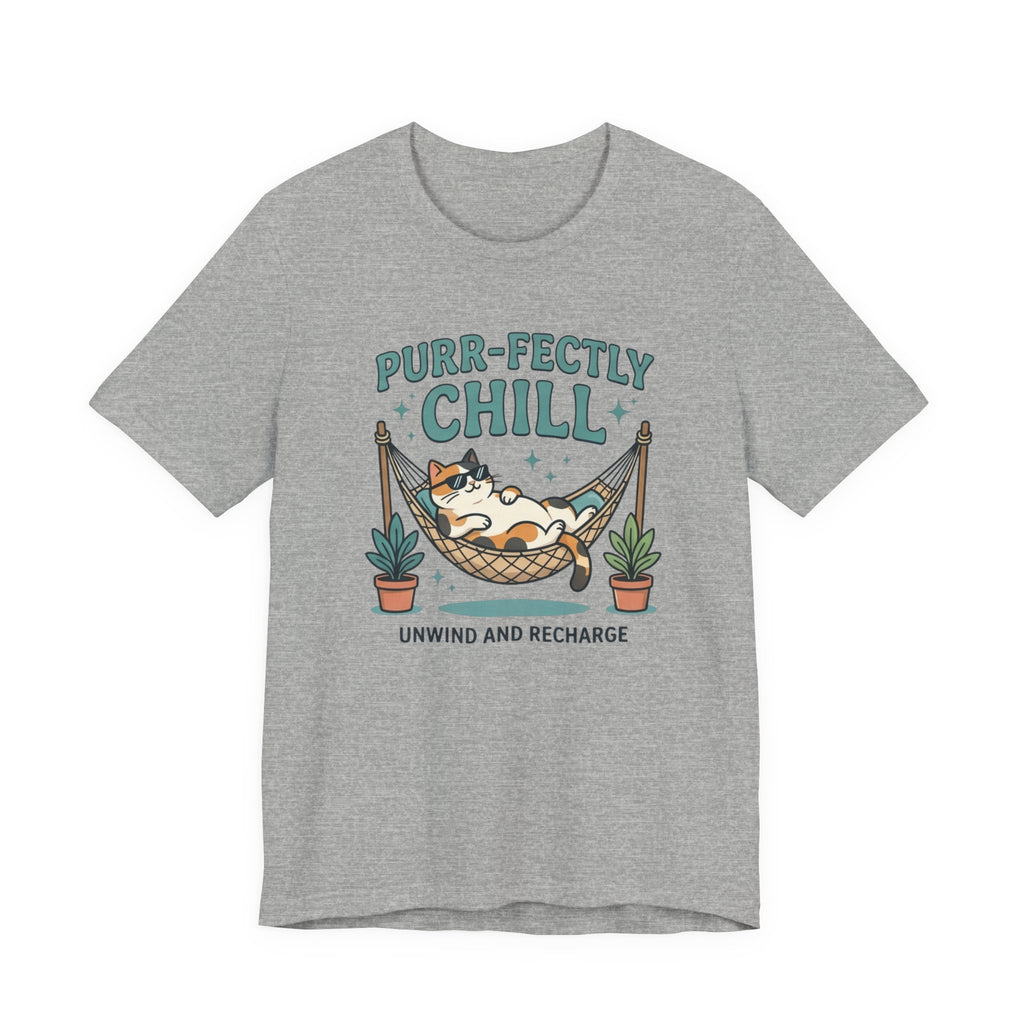 Purr-fectly Chill Cat T-Shirt