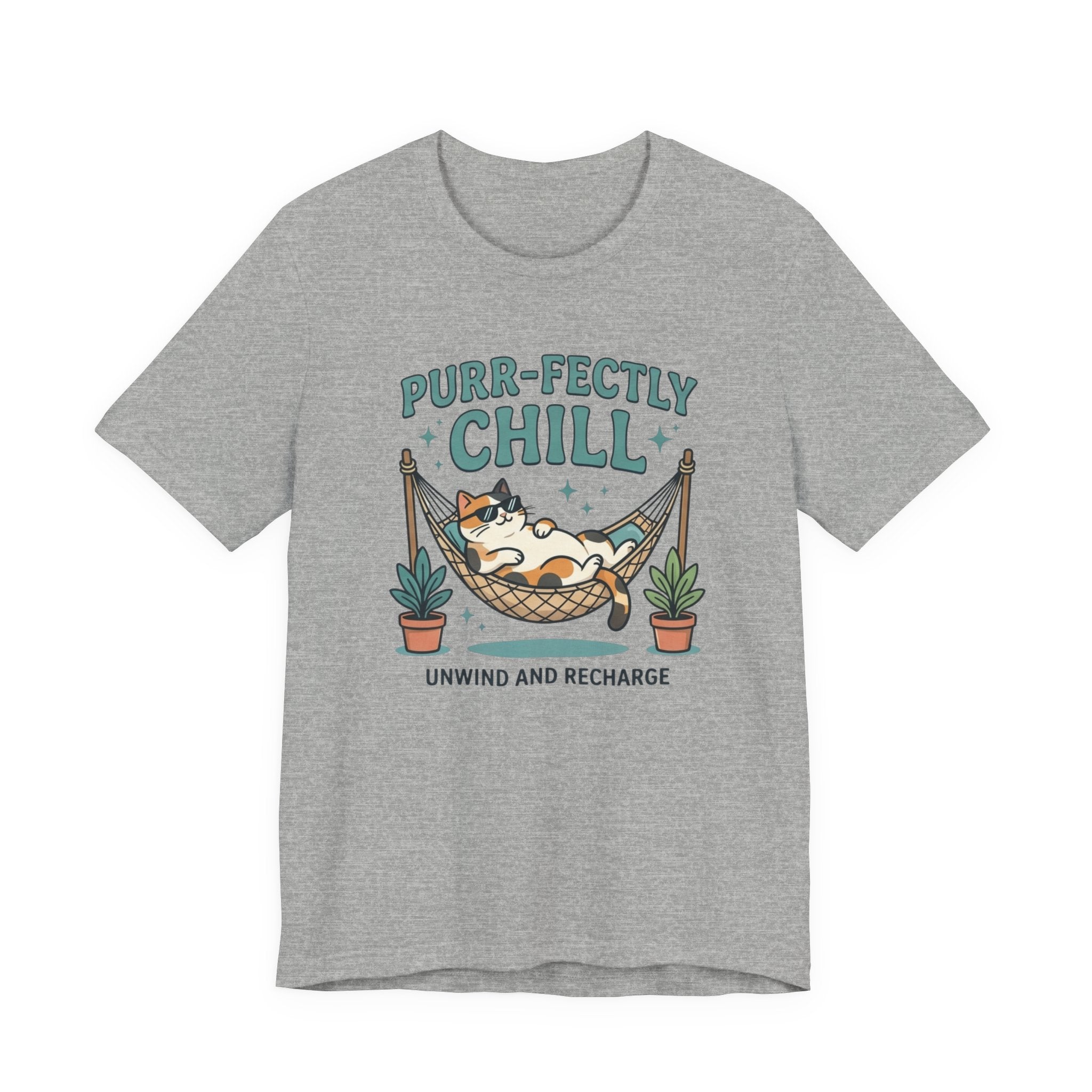 Purr-fectly Chill Cat T-Shirt