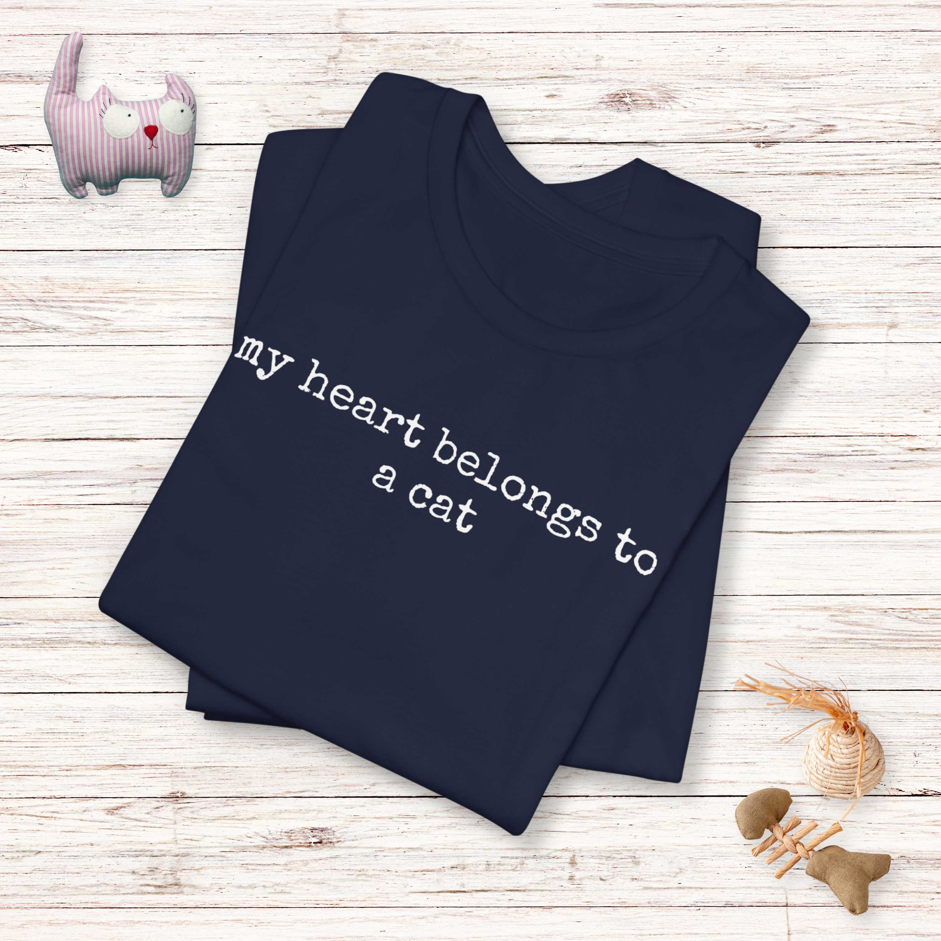 My Heart Belongs to a Cat T-Shirt