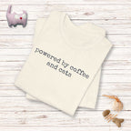 Powered by Coffee & Cats (text) T-Shirt
