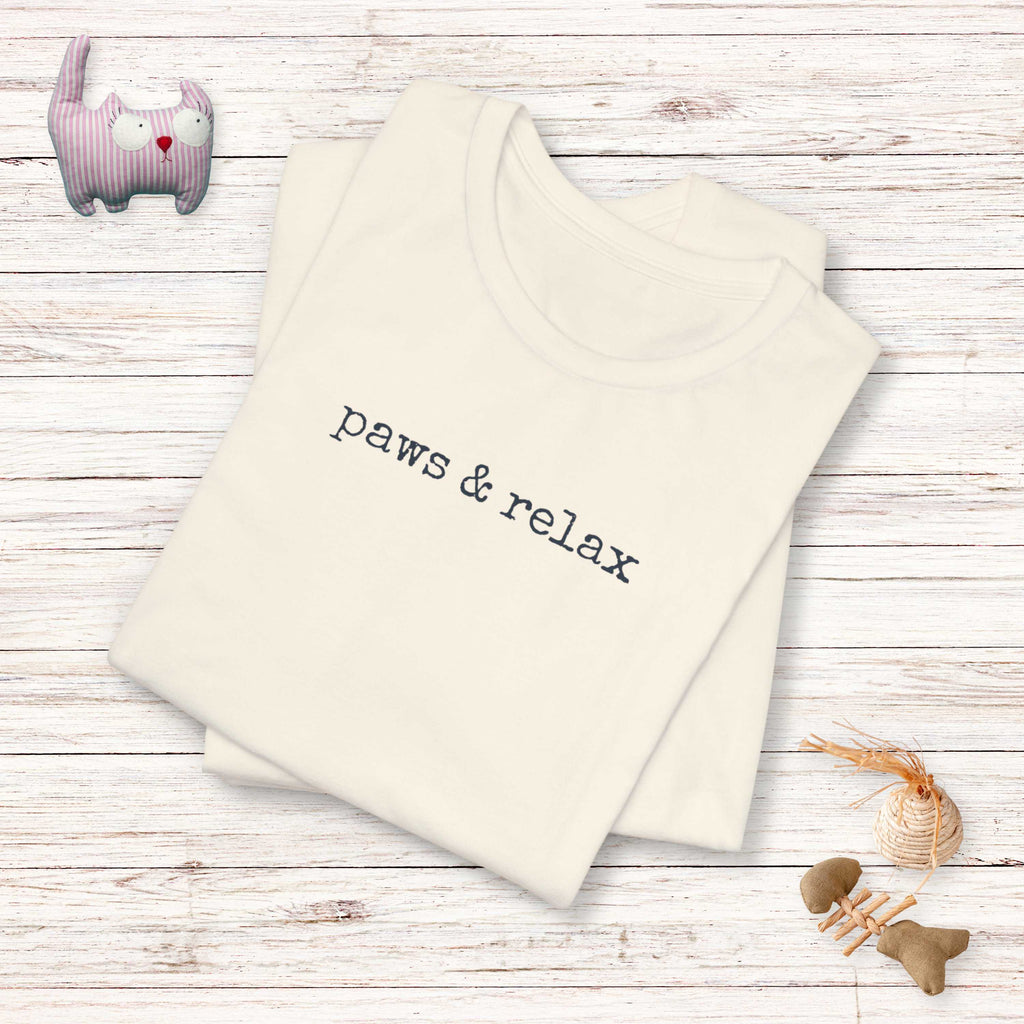 Paws & Relax (text) T-Shirt