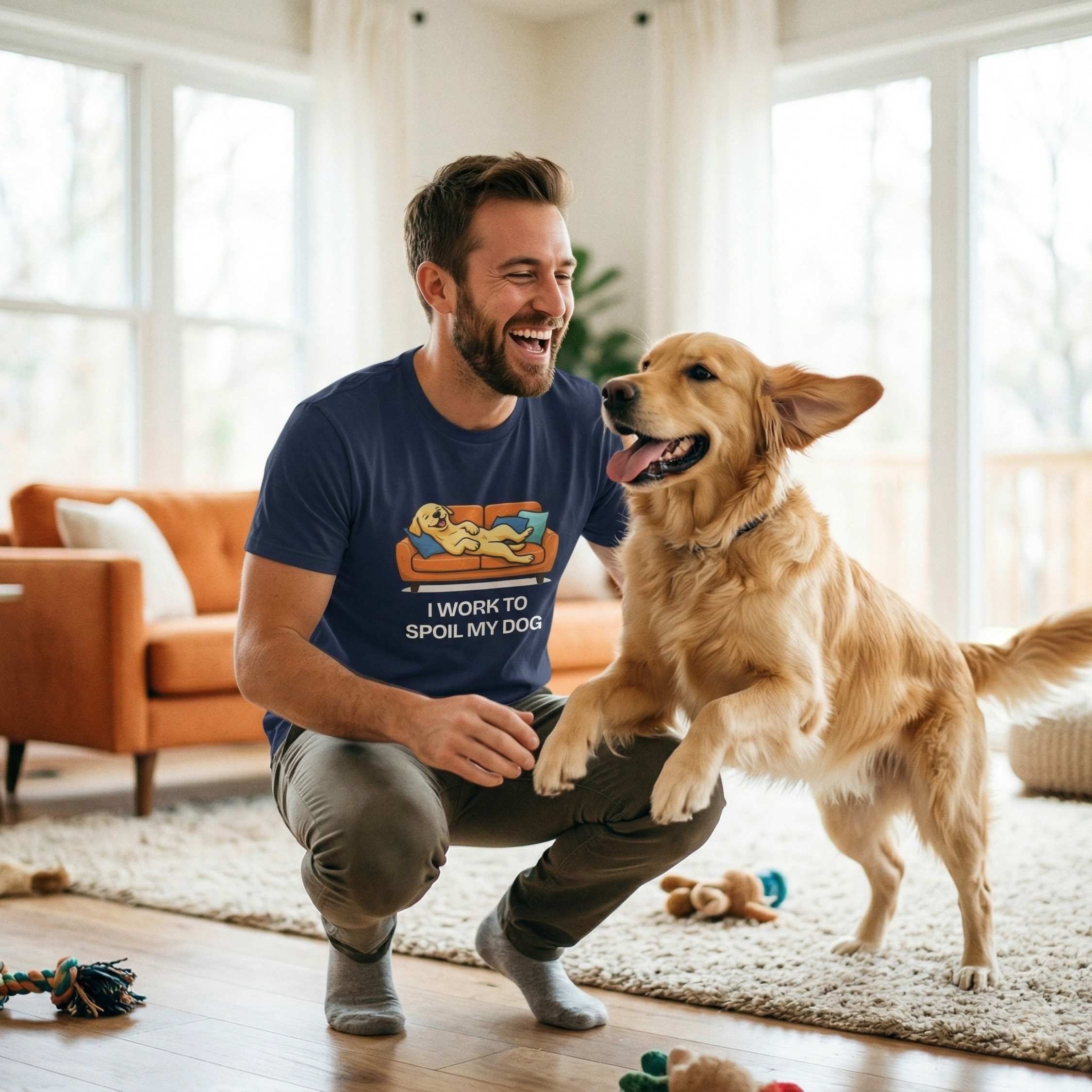 I Work to Spoil My Dog T-Shirt