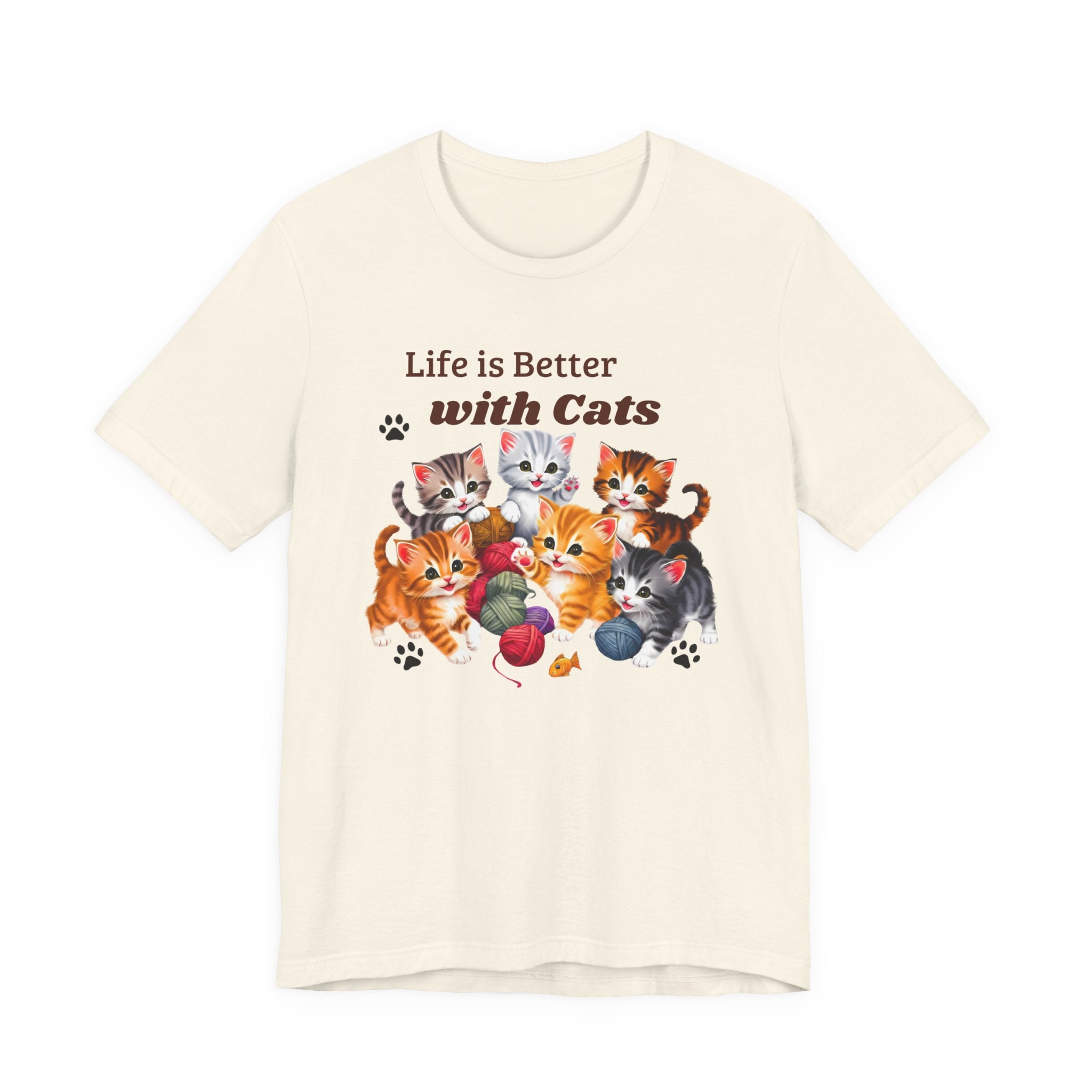 Life is Better with Cats T-Shirt