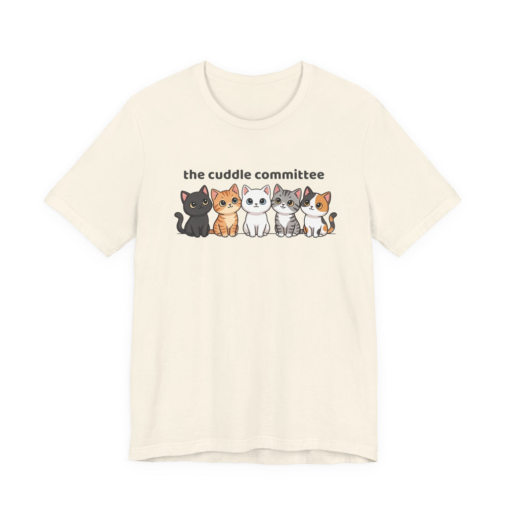 The Cuddle Committee Cat T-Shirt
