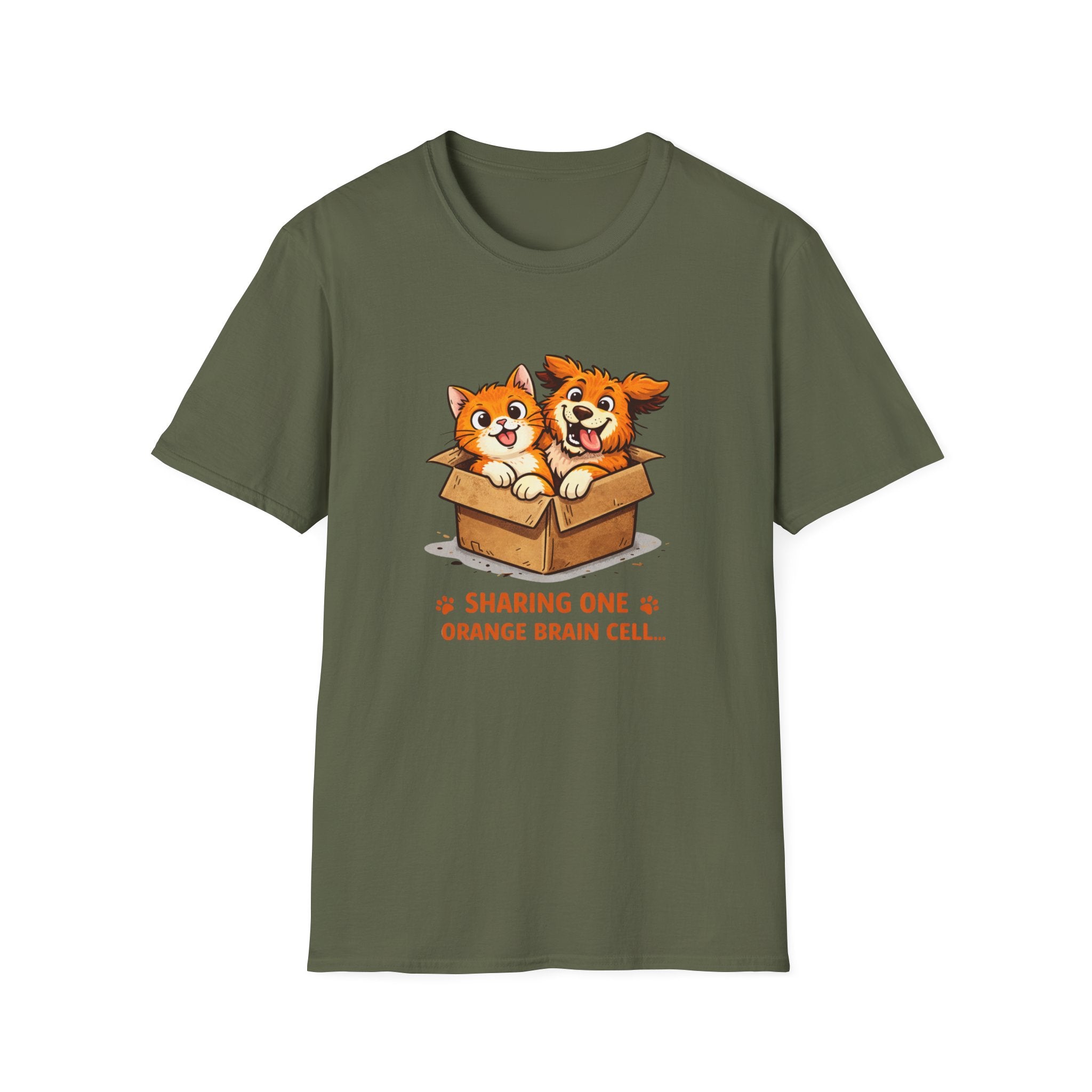 Sharing One Orange Brain Cell T-Shirt