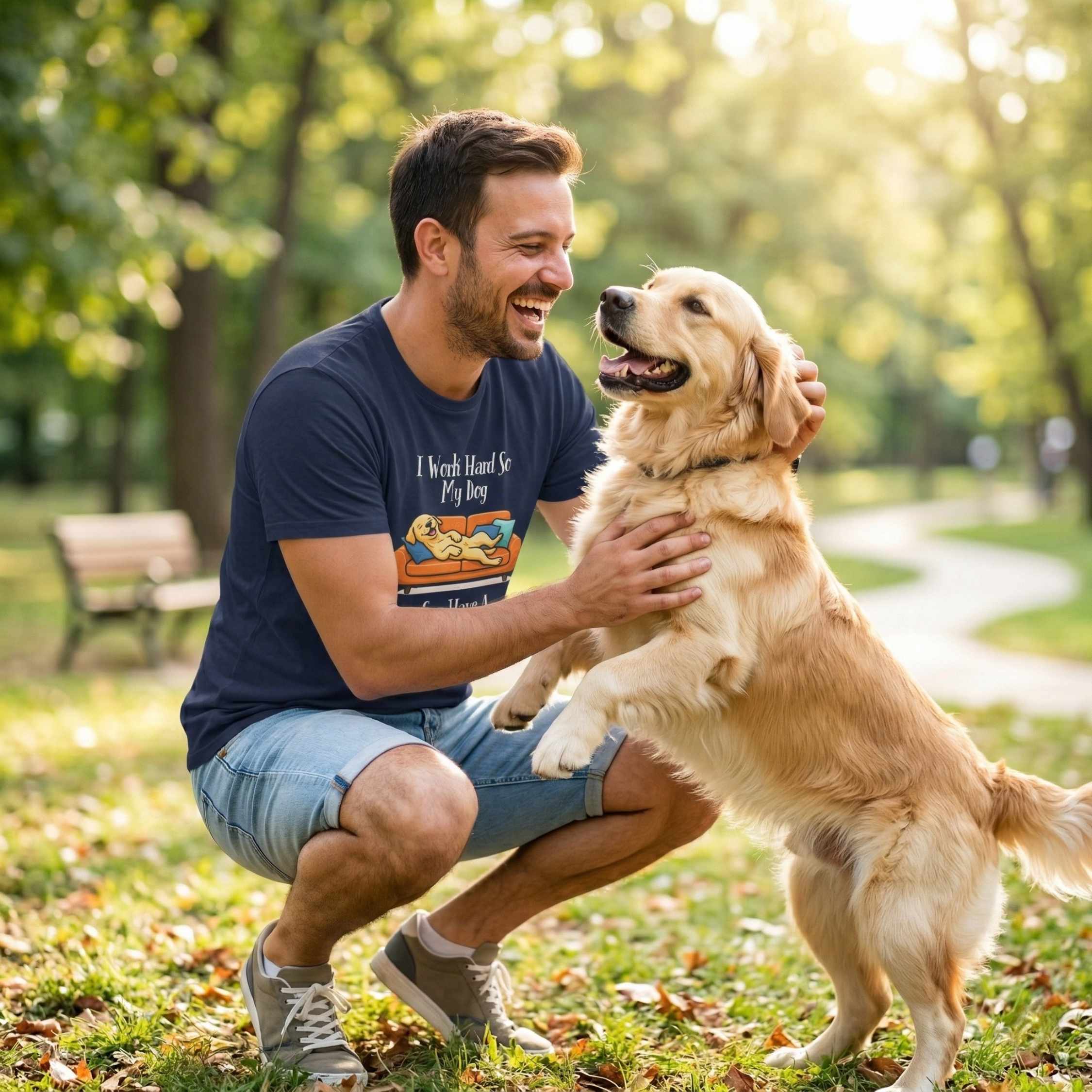 I Work Hard So My Dog Can Have a Better Life T-Shirt