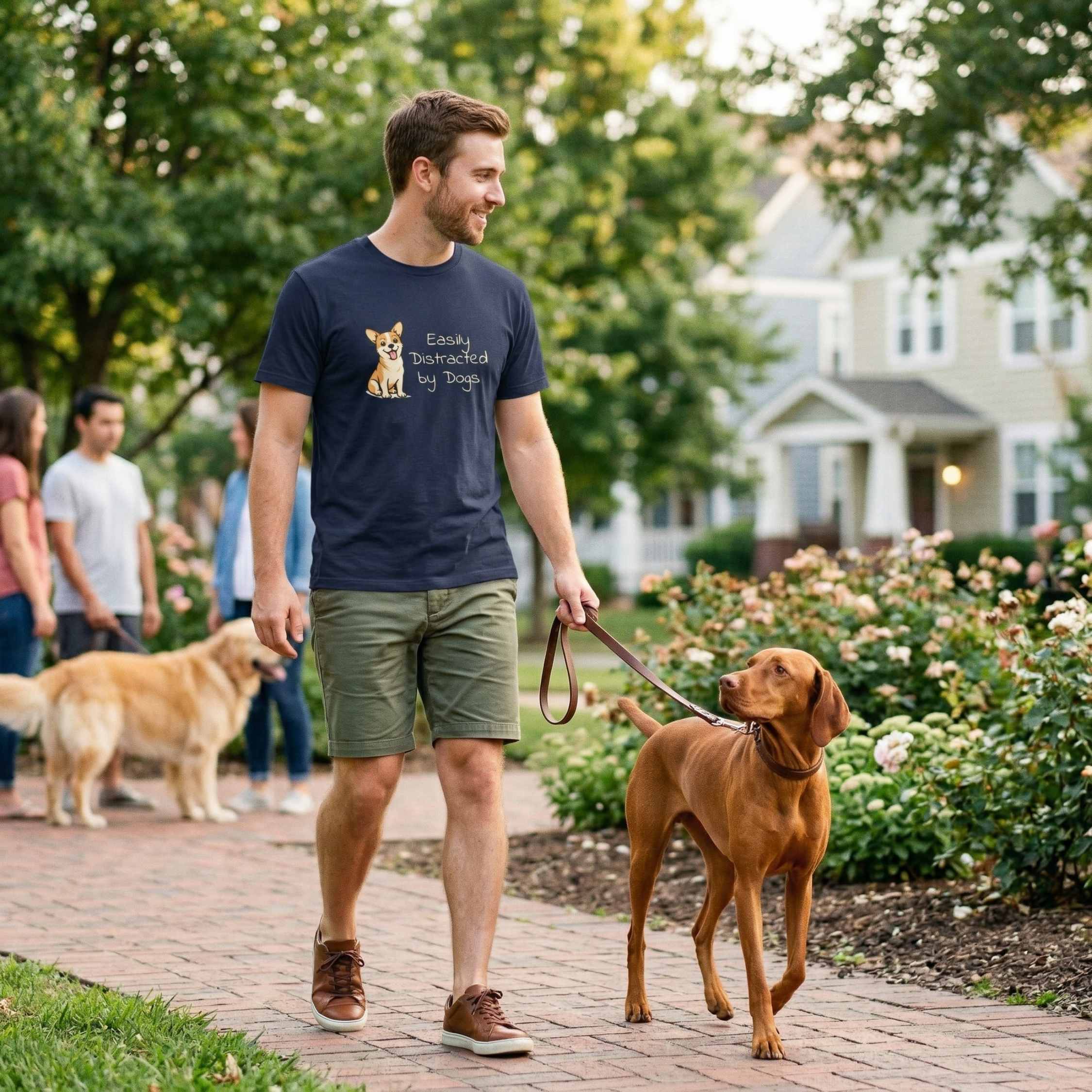 Easily Distracted By Dogs T-Shirt