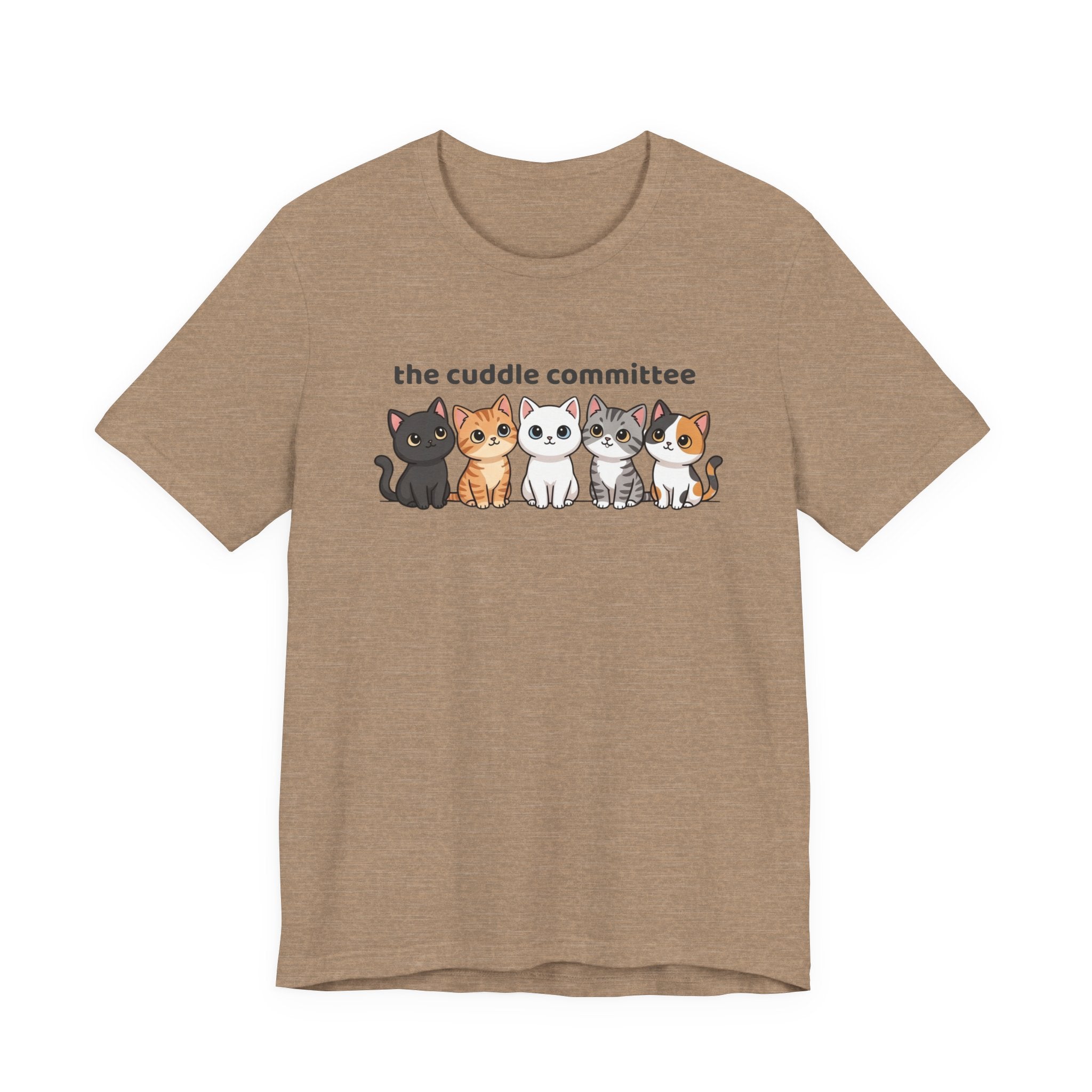 The Cuddle Committee Cat T-Shirt