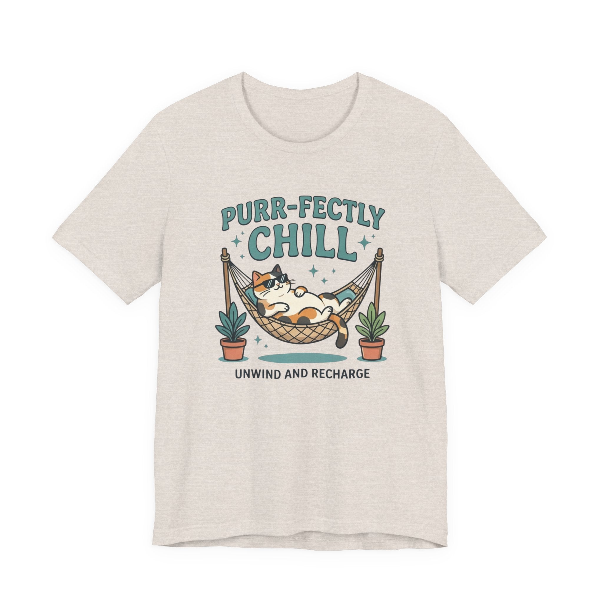 Purr-fectly Chill Cat T-Shirt