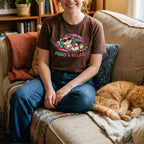 Paws and Relax - Hot Pink and Teal T-Shirt