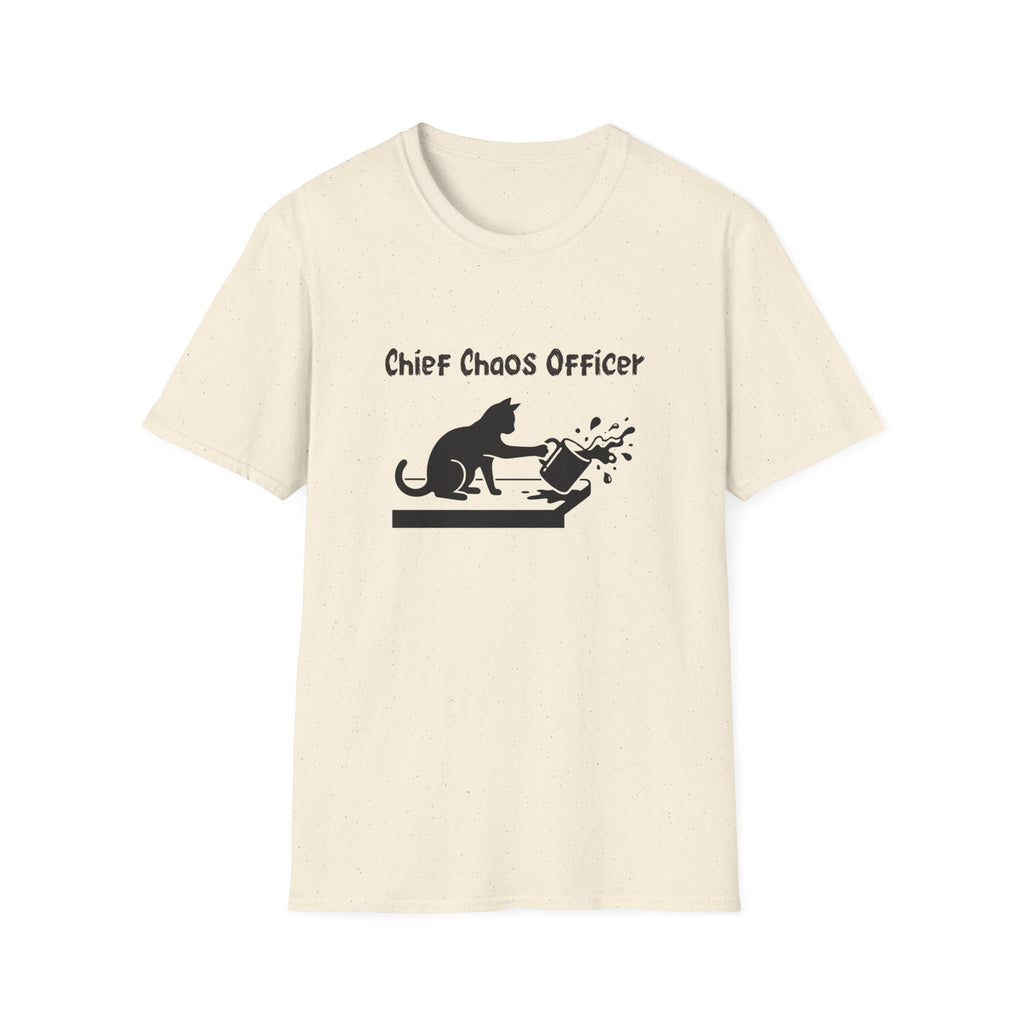 Chief Chaos Officer Cat T-Shirt