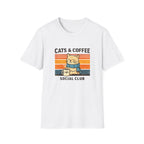 Cats & Coffee Social Club T-Shirt