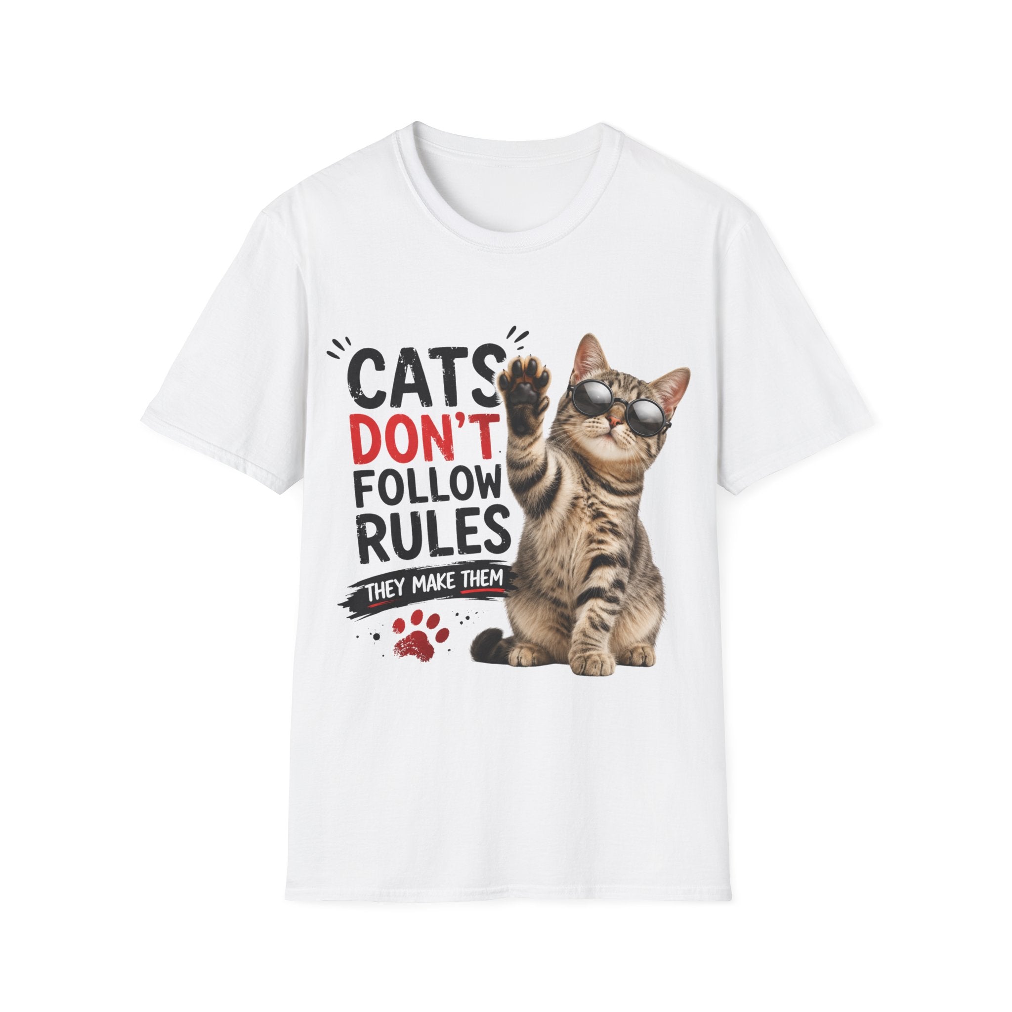 Cats Don't Follow Rules T-Shirt