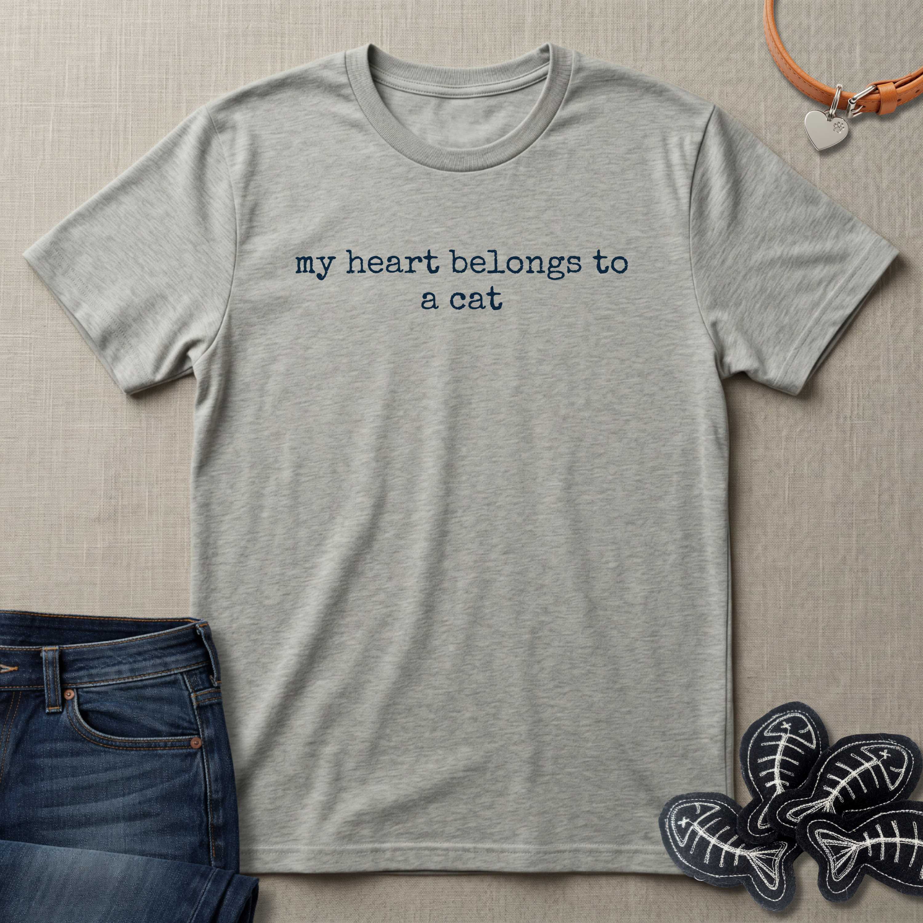 My Heart Belongs to a Cat T-Shirt