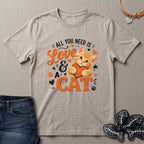 All You Need is Love and a Cat T-Shirt