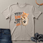 Pocket Full of Love Cat T-Shirt