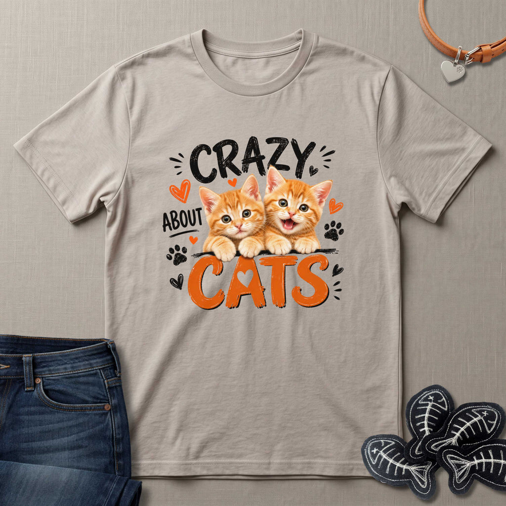 Crazy About Cats T-Shirt