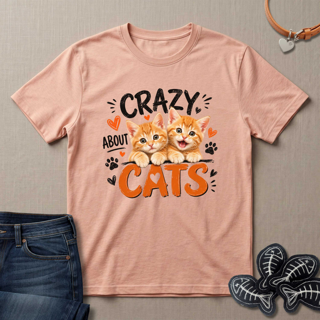 Crazy About Cats T-Shirt