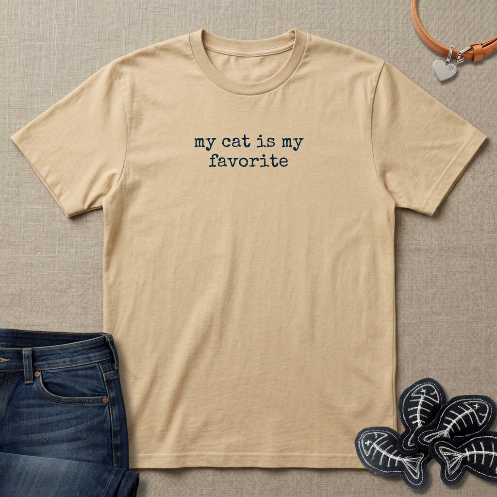 My Cat is My Favorite T-Shirt