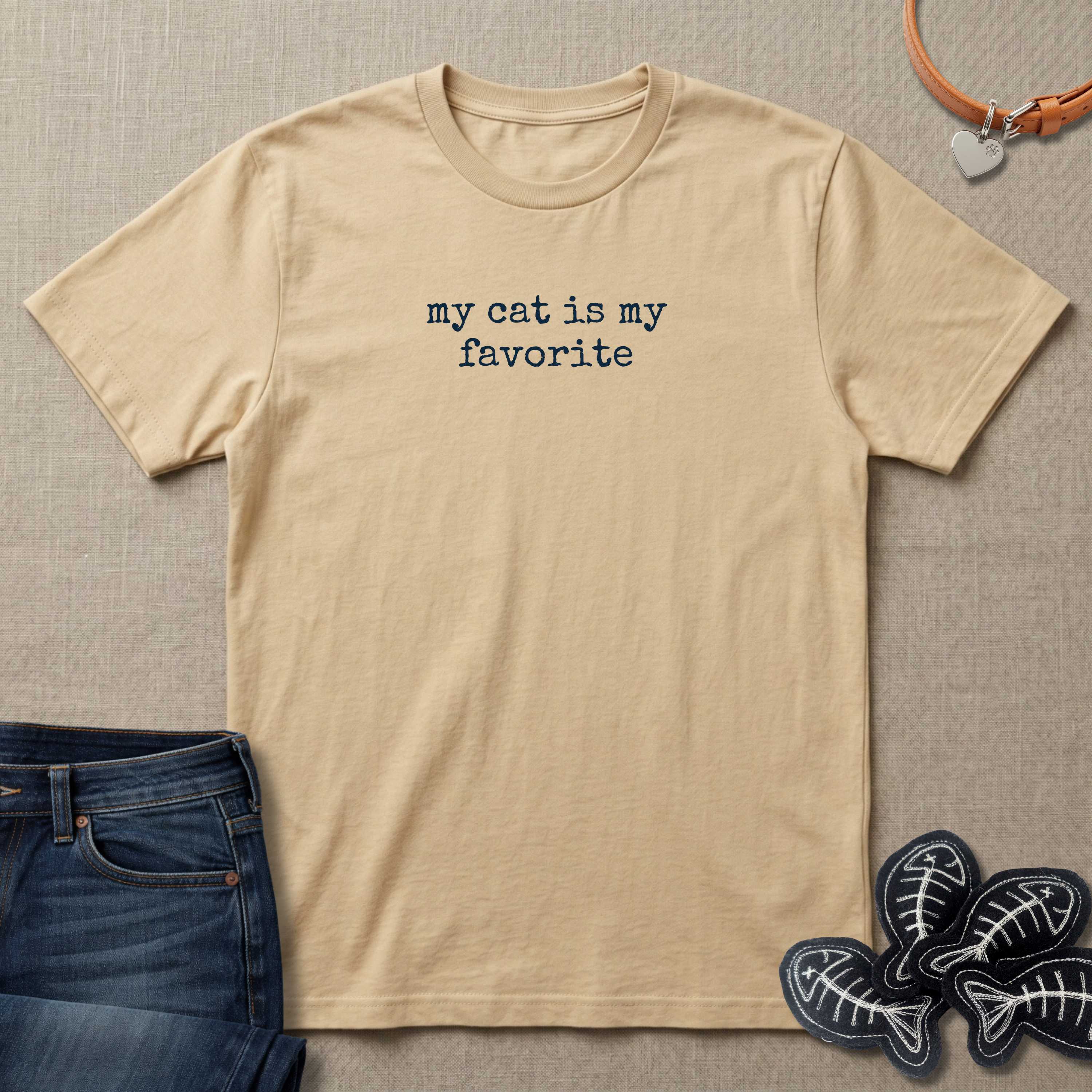 My Cat is My Favorite T-Shirt