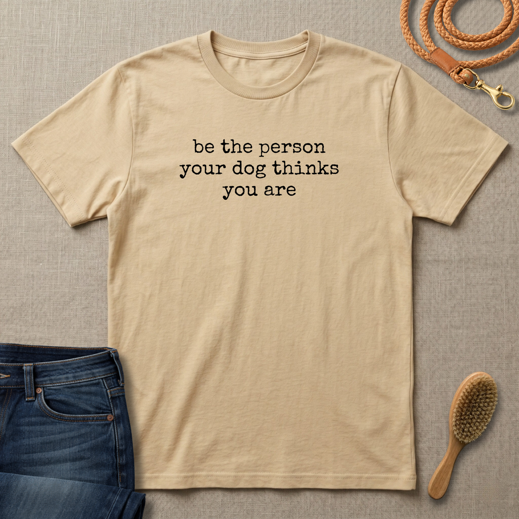 Be the Person Your Dog Thinks You Are T-Shirt