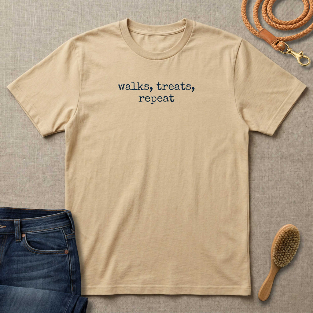 Walks, Treats, Repeat T-Shirt