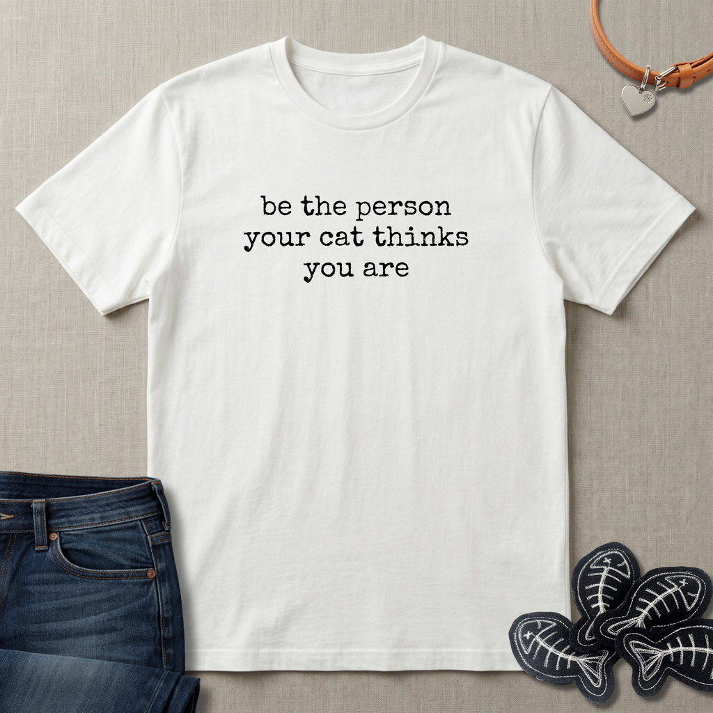 Be The Person Your Cat Thinks You Are T-Shirt