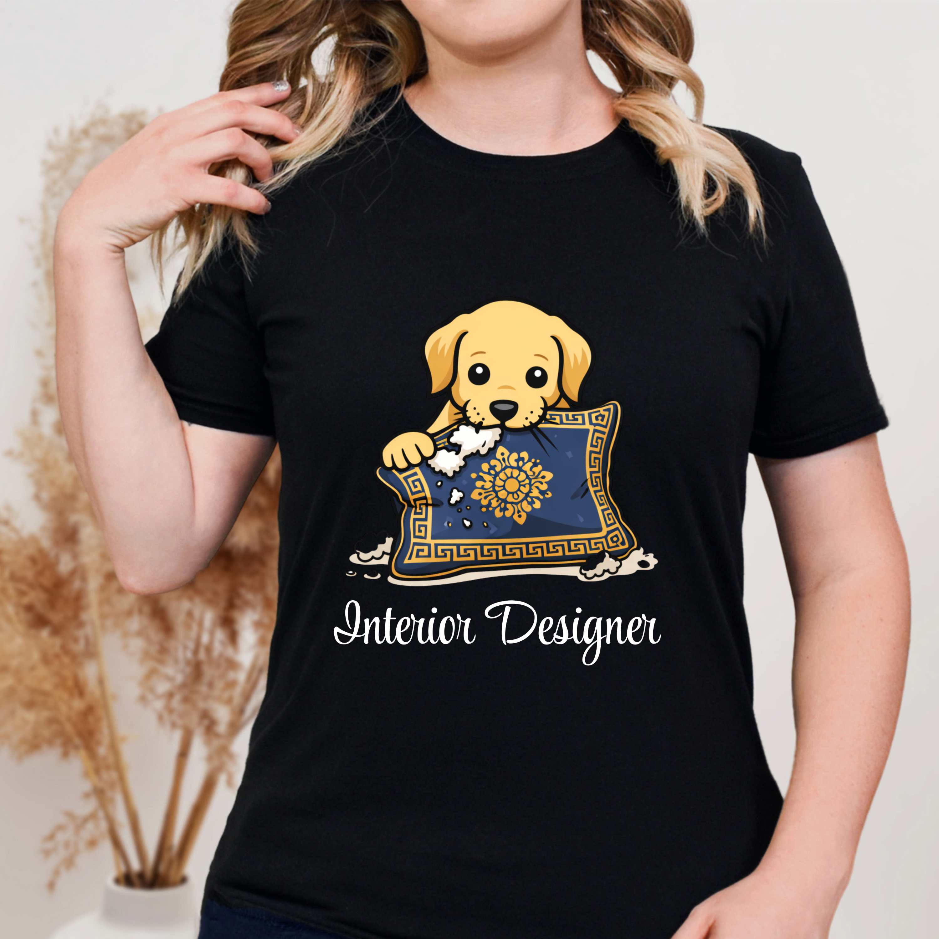 Interior Designer Dog T-Shirt