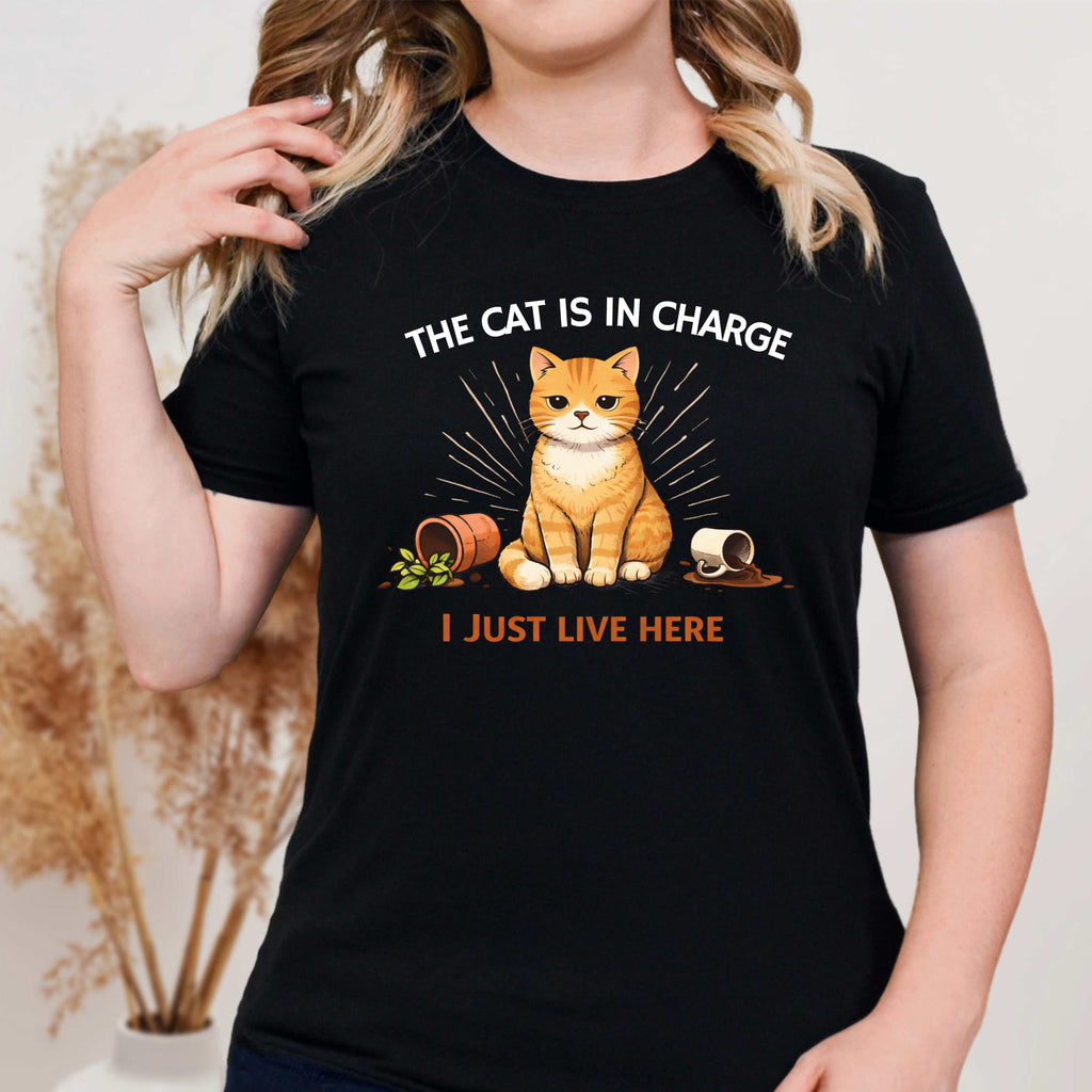 Cat is in Charge T-Shirt