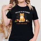 Cat is in Charge T-Shirt