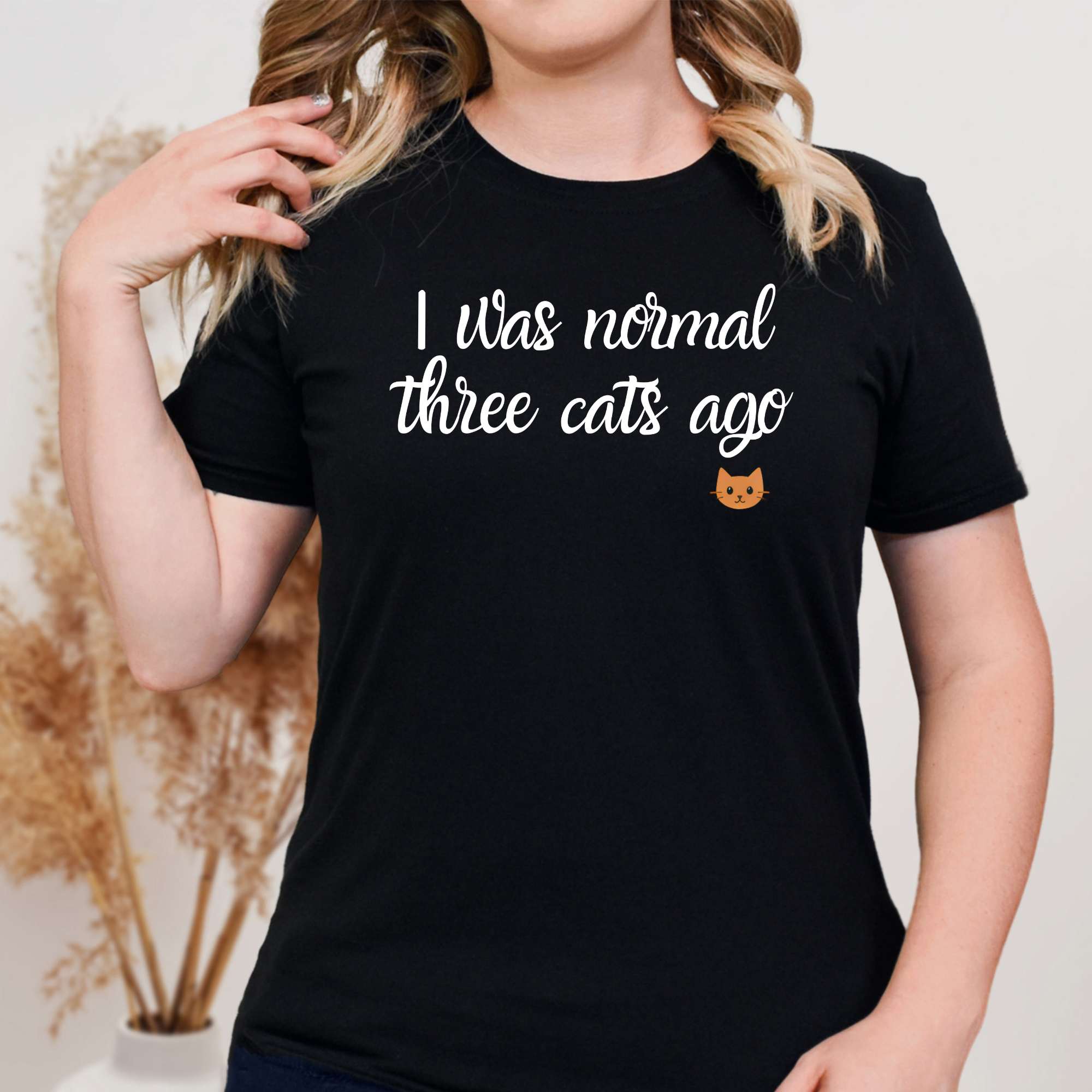 i was normal 3 cats ago T-Shirt
