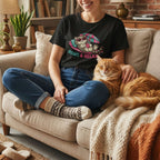 Paws and Relax - Hot Pink and Teal T-Shirt