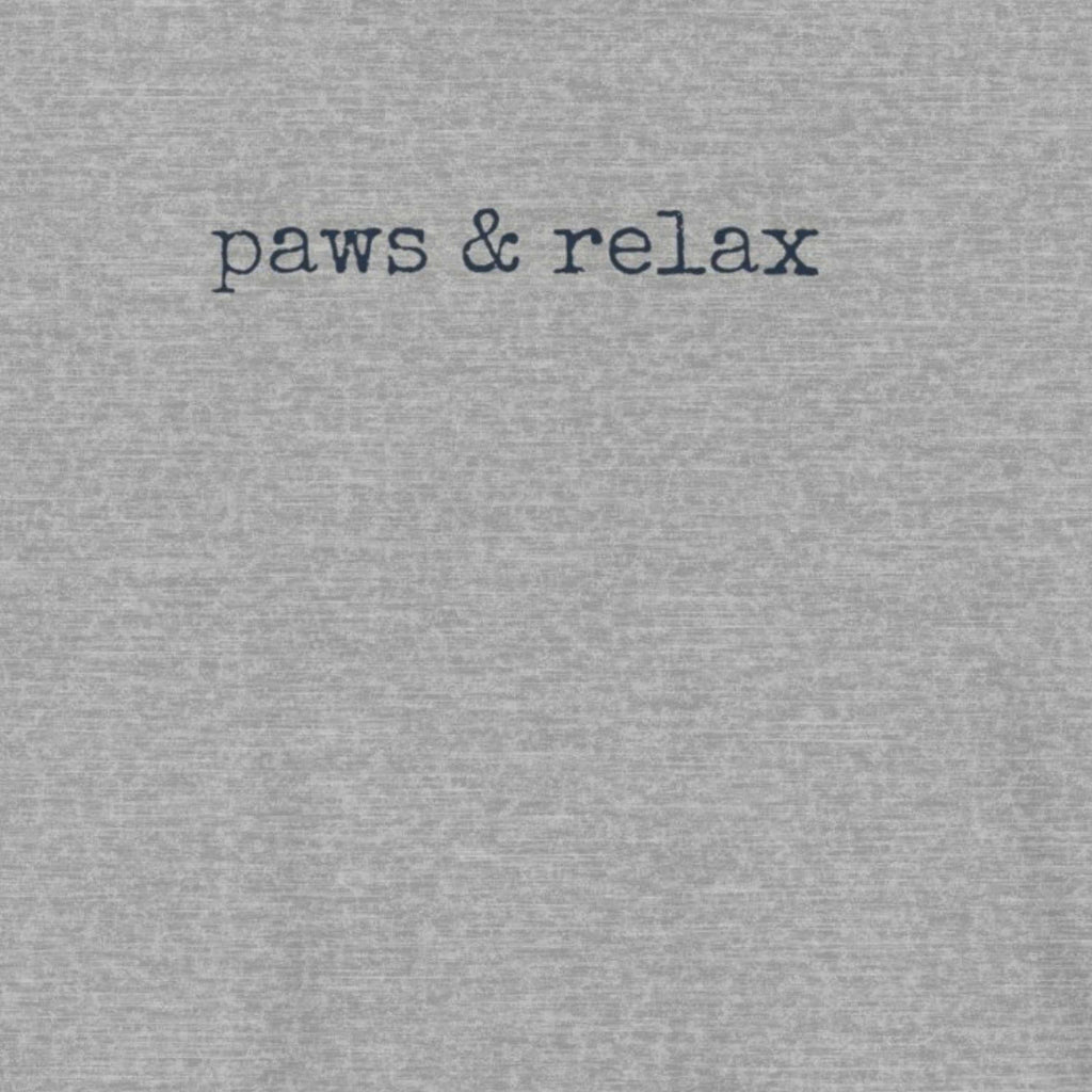 Paws & Relax (text) T-Shirt