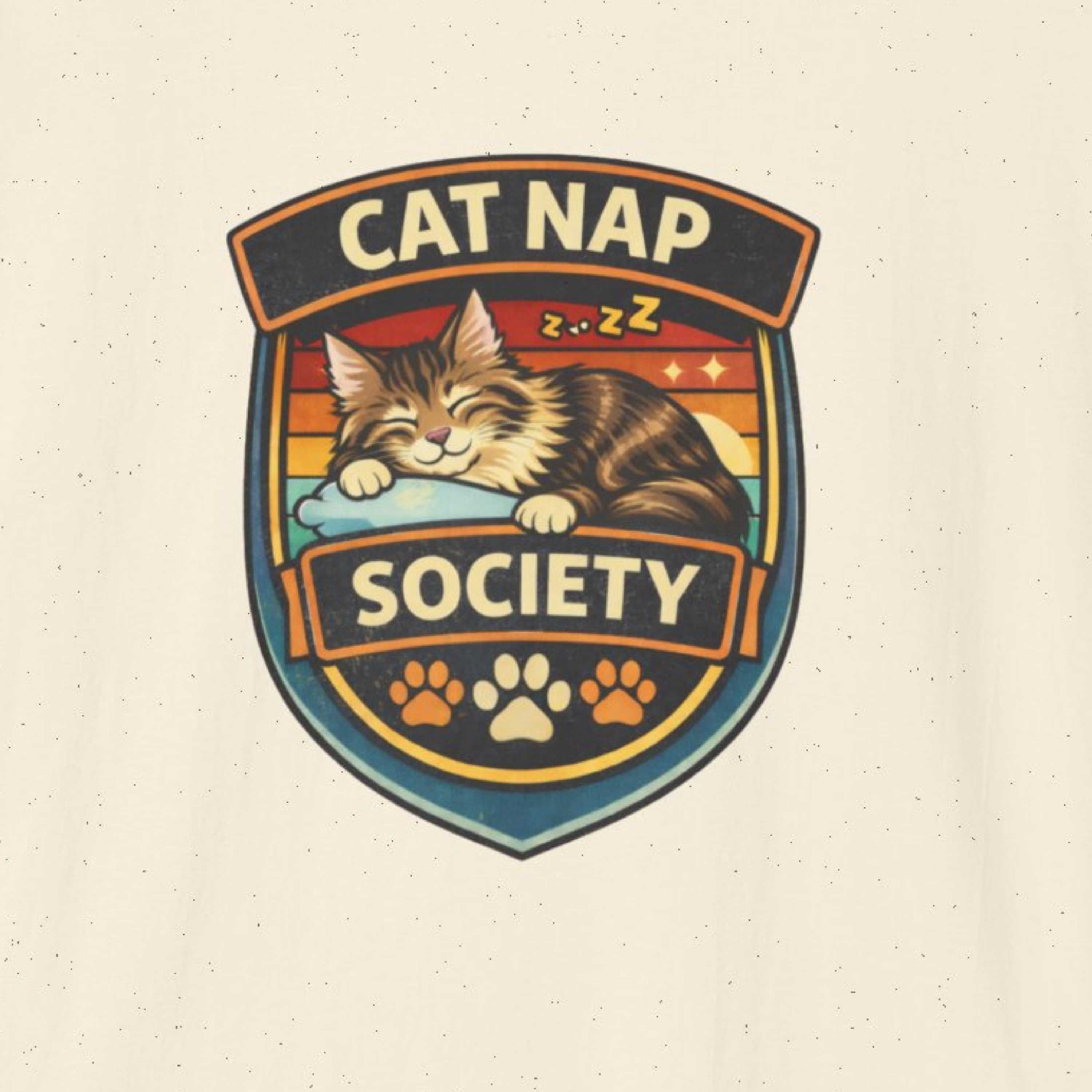 Cat Nap Society Maine Coon T-Shirt