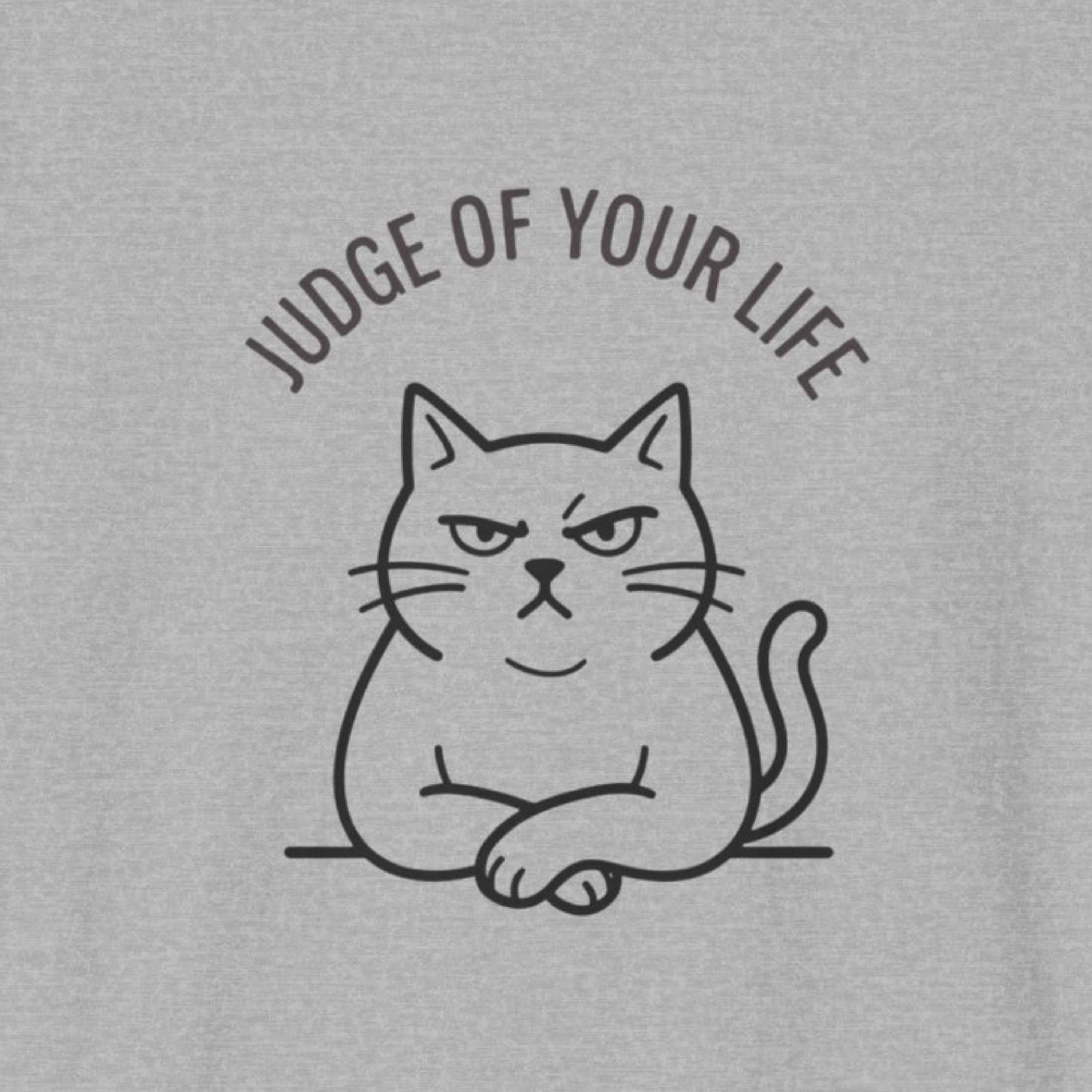 Judge of Your Life Cat T-Shirt